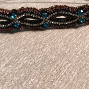 Pink Pewter Headband